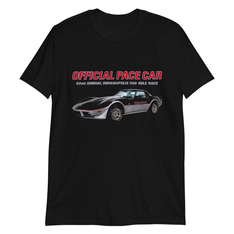 Camiseta Chevrolet Corvette C3 Indianapolis 500 Pace Car 1978 - Estilo Retro Para Fans Del Motor
