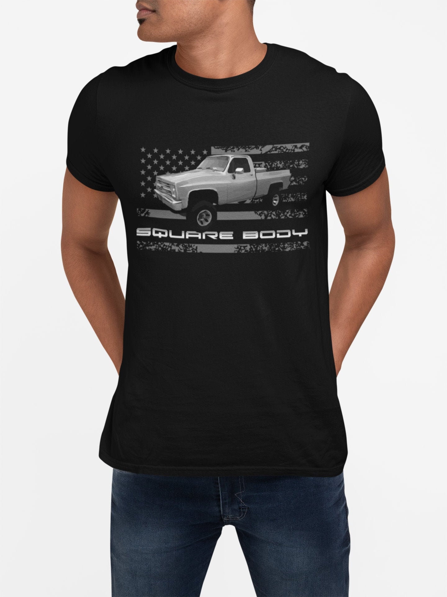 Squarebody Shirt, Square Body Shirt, GMC Jimmy Apparel tee T-Shirt