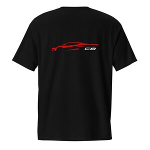 Corvette C8 Pocket T-Shirt: Ring-Spun Cotton, Relaxed Fit