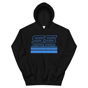モンテカルロ SS ロゴ ブルー ストライプ 1987-1988 パーカー