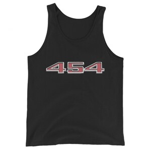 1970 - 1974 Chevelle Chevy 454 Fender Emblem Unisex Tank Top