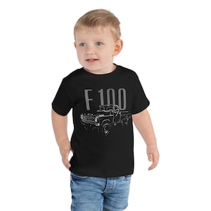 1972 Ford F100 Vintage Pickup Truck Owner Gift Toddler Short Sleeve Tee