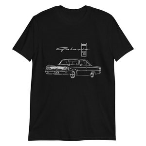 1963 Ford Galaxie 500 Antique Car Short-Sleeve  T-Shirt