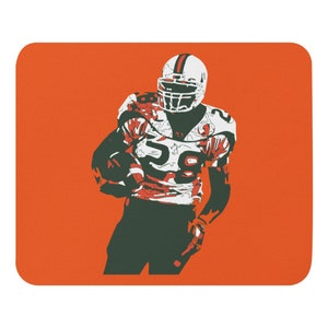 Clinton Portis Miami Hurricanes Running Back Mouse pad