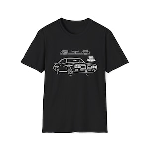 1970 GTO Judge Shirt  Classic Muscle Car Graphic Tee for Car Enthusiasts