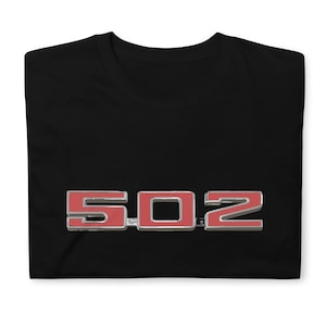 Chevy Big Block Engine 502 Emblem Short-Sleeve  T-Shirt
