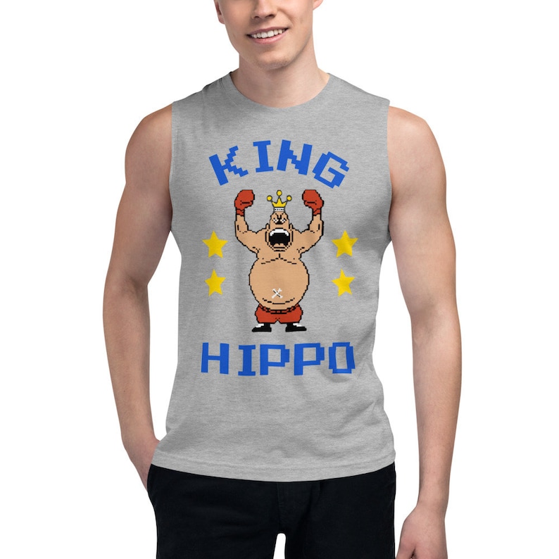 Mike Tysons Punchout King Hippo T-Shirt ADULT XL