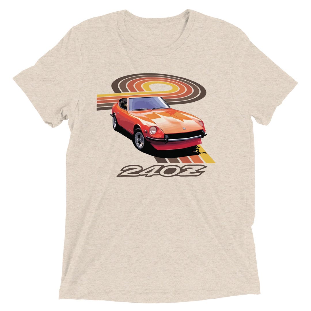 【U LAN】Vintage Old Car Printed Oversized Fit Short Sleeve MSBESYOR Women Los Angeles Letter Racing Graphic Print