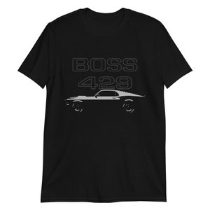 1969 Mustang Boss 429 Fastback Rare Muscle Car Short-Sleeve Unisex T-Shirt