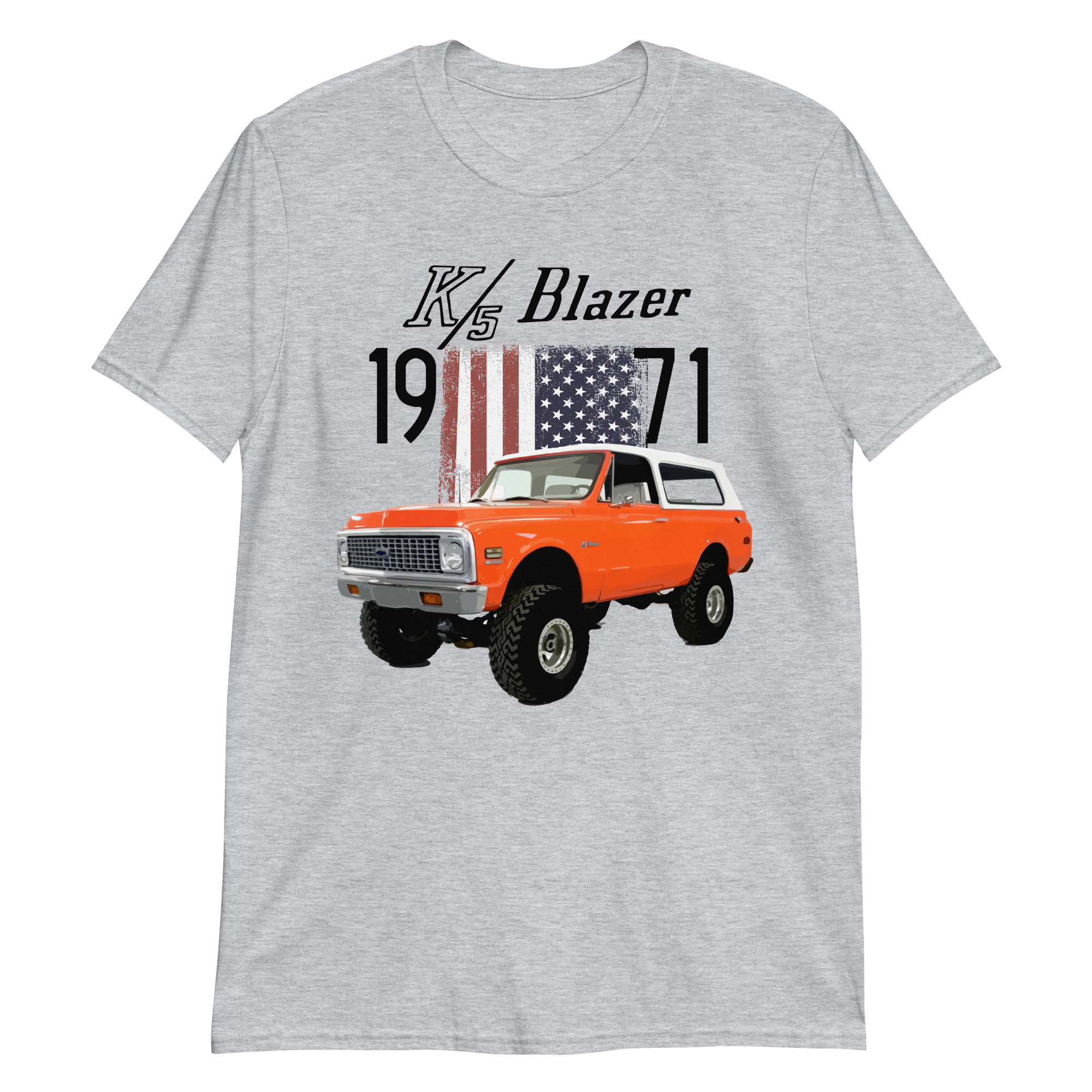 1971 K5 Blazer Truck Short-sleeve T-shirt - Etsy