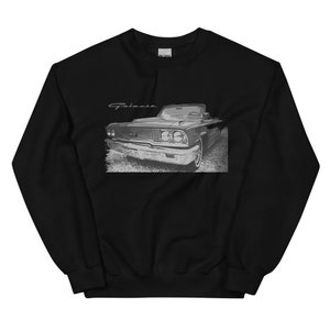 1963 Galaxie 500XL Convertible Classic Car  Sweatshirt
