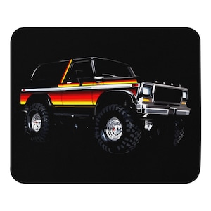 Retro 1979 Sunset Ford Bronco Mouse pad