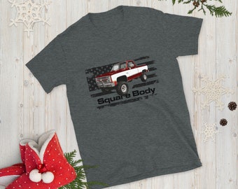 Classic 1968 Chevy C10 Pickup Truck T-Shirt – American Muscle Car Tee For Men & Women (Black, Large)