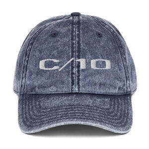 1969 1970 Chevy C10 C/10 Pickup Truck Fender Emblem Vintage Cotton Twill Cap dad Hat