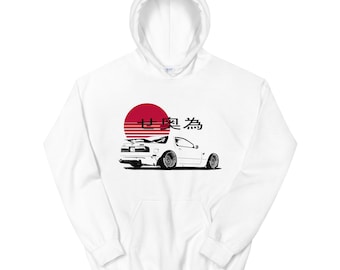 JDM Legend RX7 Japanese Tuning Sports Car Tuner Drift Racing Unisex Hoodie