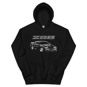 1990-1992 Camaro Z28 3e génération Chevy - Sweat à capuche cadeau