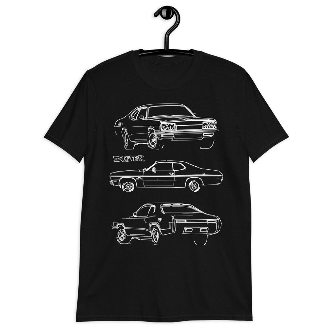 【U LAN】Vintage Old Car Printed Oversized Fit Short Sleeve Vintage Car Print Women T-Shirts Street Breathable