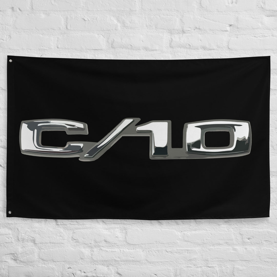 1969 1970 Chevy C10 C/10 Pickup Truck Fender Emblem Garage Office Man