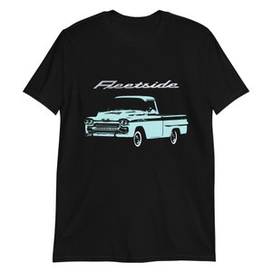 1958 Chevy Apache Fleetside Antique Pickup Truck Custom Short-Sleeve  T-Shirt