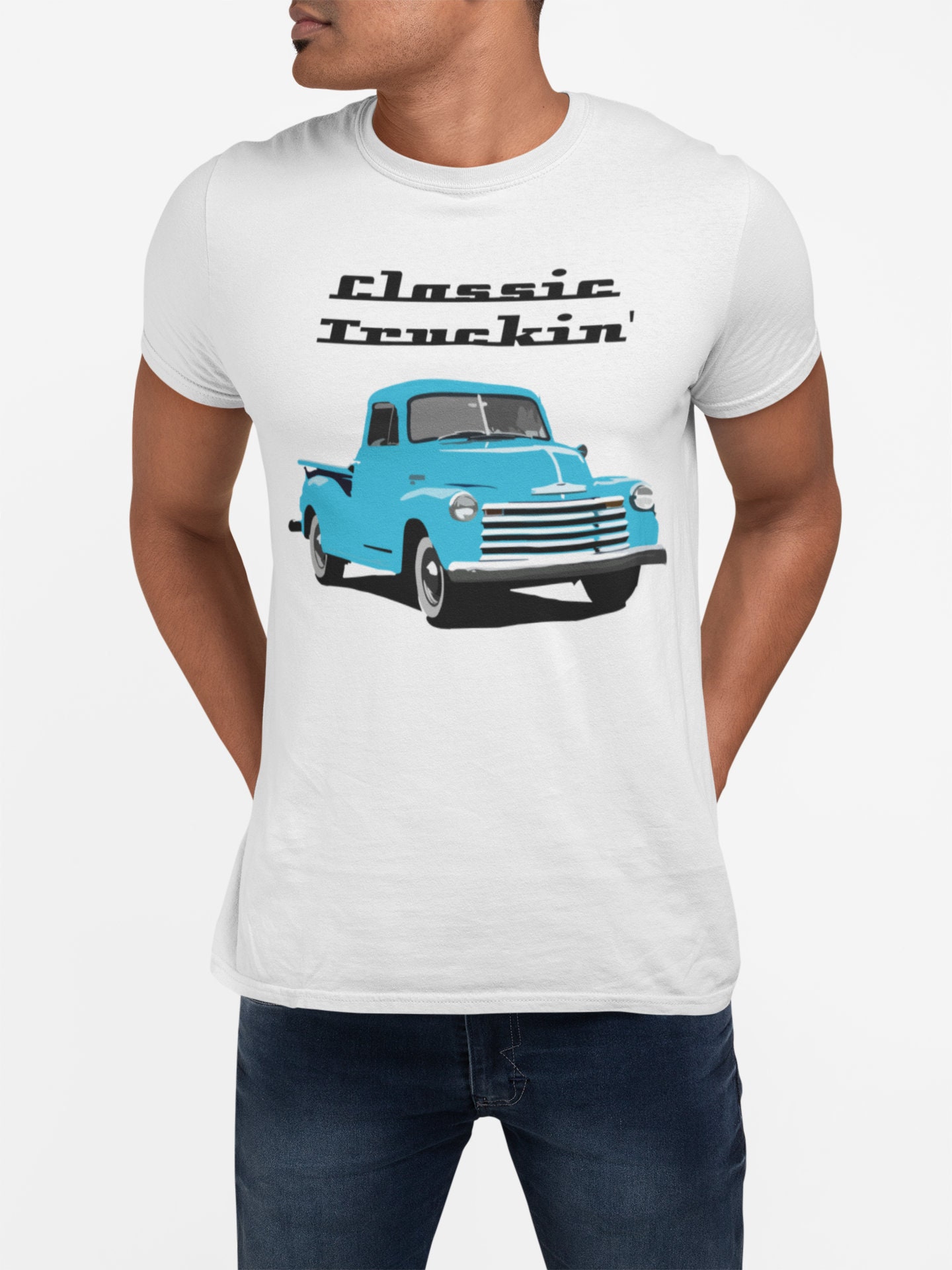 Vintage chevy truck shirts Clearance