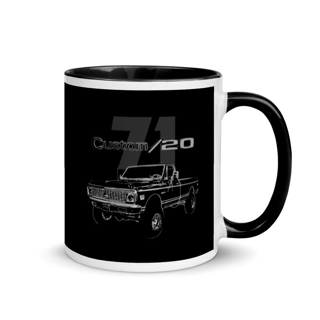 1971 Chevy K20 Custom 20 Pickup Truck Owner Gift Mug With - Etsy