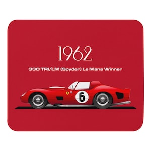 1962 330 TRI/LM Spyder Race Car Mouse pad