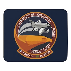 NASA Space Shuttle Discovery Mission STS 51-G Mouse pad