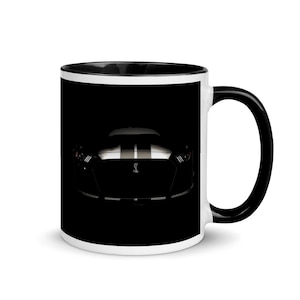 Black 2020 Mustang Shelby GT500 Mug with Color Inside