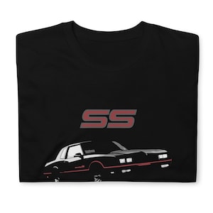 1986 Monte Carlo SS T-Shirt: Classic Car Graphic Tee