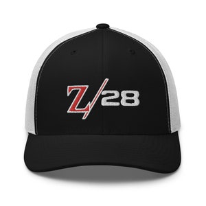 Gorra de camionero con logo del Chevy Camaro Z28 1969, regalo para dueño de un muscle car.