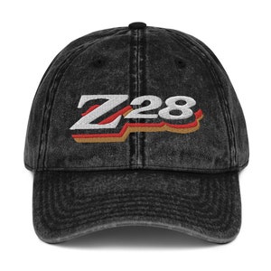 1978 Chevy Camaro Z28 Grille Emblem Retro Muscle Car Vintage Cotton Twill Cap Dad Hat