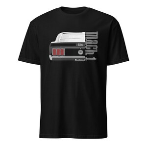 Mach 1 Mustang Tee 1970 Logo T-shirt for Mustang Enthusiasts and Muscle Car Fans