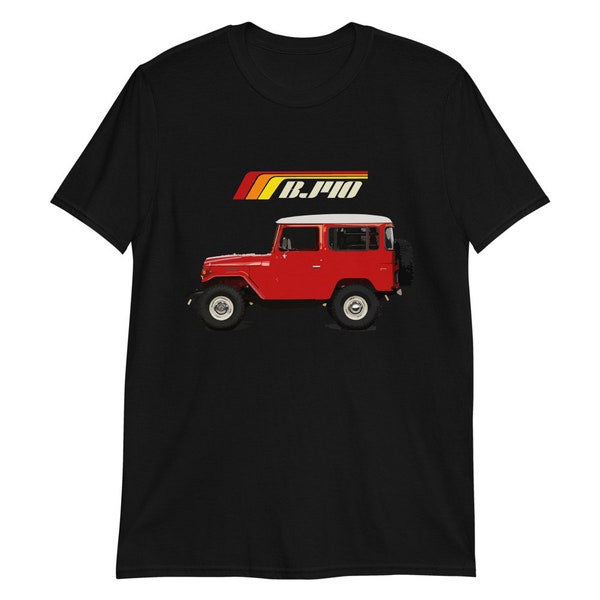 1978 Red BJ40 Landcruiser Short-Sleeve Unisex T-Shirt