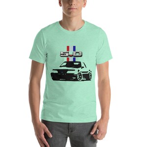 Foxbody Mustang 5.0 Classic Car T-Shirt - Unisex Short Sleeve Tee For Ford Enthusiasts - View #12