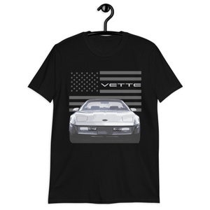 Silver C4 Corvette Owner Gift Vette Short-Sleeve  T-Shirt