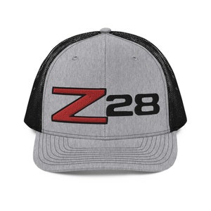 Camaro Z28 1970 - 1974 Emblem Badge Logo Muscle Car Collector Trucker Cap Embroidered Mesh Back Snapback Hat