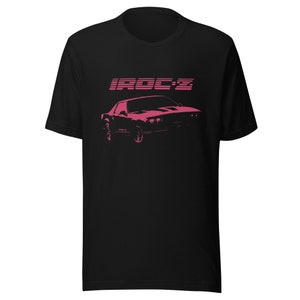 Retro 80s Camaro IROC-Z Car Graphic Tee  t-shirt