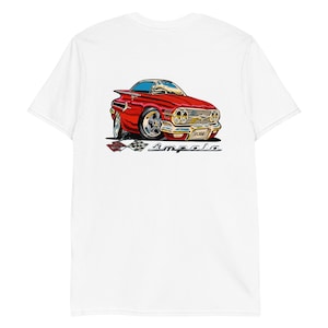 Red Impala Custom Short-Sleeve  T-Shirt