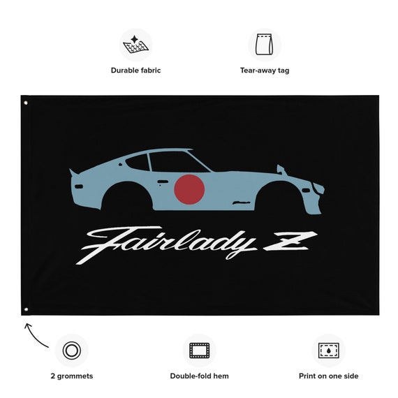 Datsun 280z Custom Blue Fairlady Z Script Japanese JDM