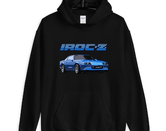 OS Gear American Hotrod IROC-Z Camaro Emblem Hoodie for Men