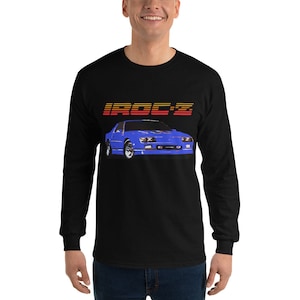80&#39;s Chevy Camaro IROC Z Long Sleeve T-Shirt