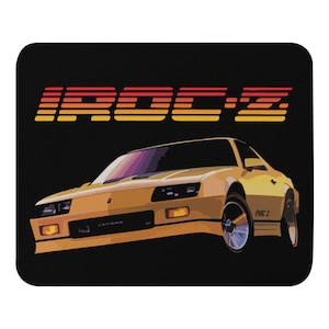 Camaro IROC-Z Z28 Retro 80&#39;s Car  Custom Art Gift Mouse pad