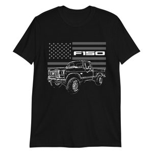 1986 F150 Lariat Vintage Ford Pickup Truck Owner Gift Short-Sleeve  T-Shirt