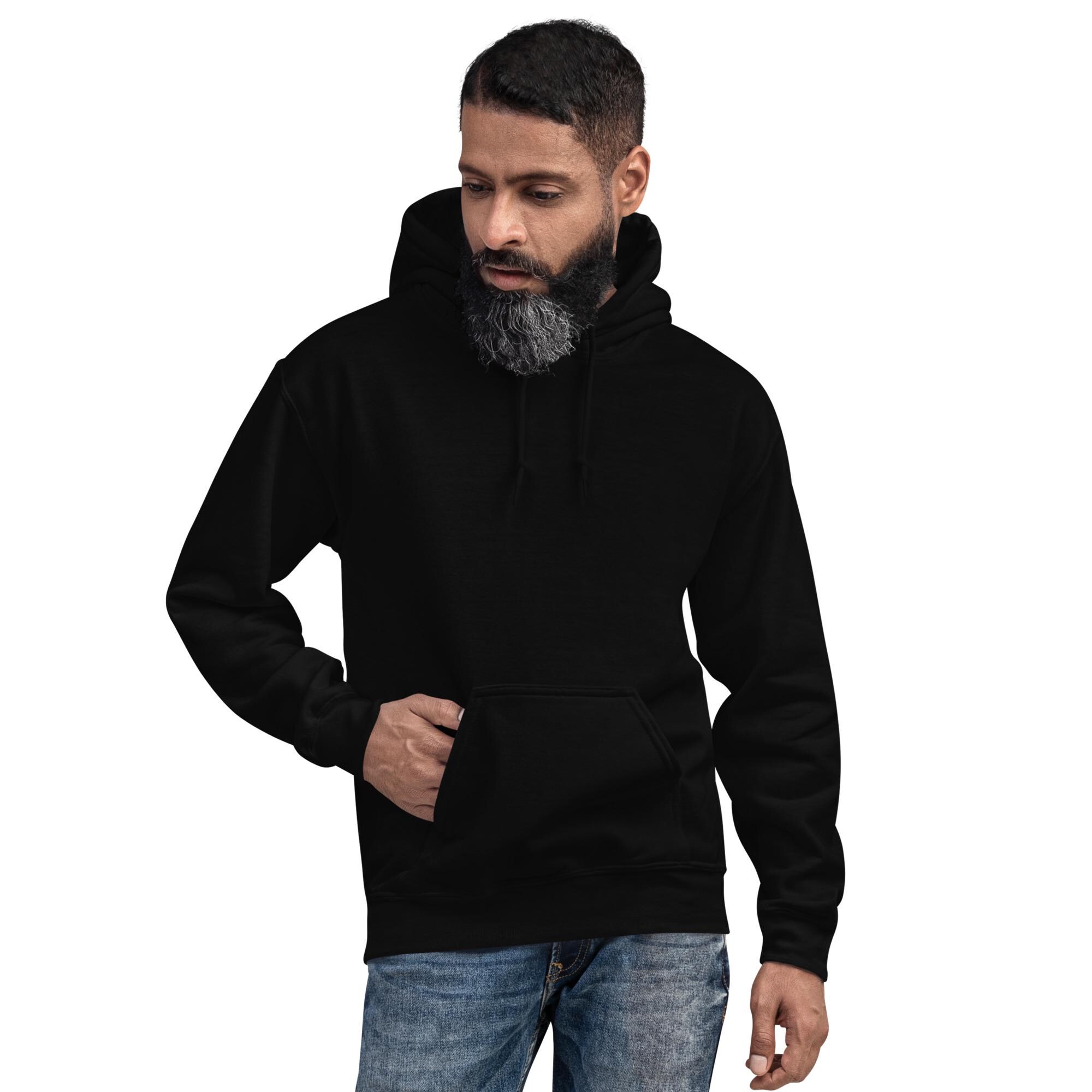 JG Infinite Sports Car 'Vette C5 Custom Outline Art Hoodie - Unisex, Black, Automotive Enthusiast Gift - View #7