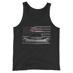 Cadeau pour propriétaire de Heartbeat of America Chevy C3 Corvette Débardeur