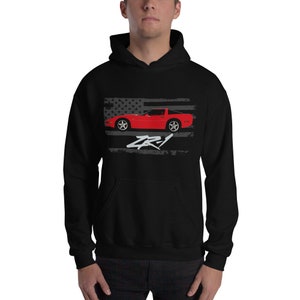 Torch Red 1994 Chevy Corvette C4 ZR-1  Hoodie