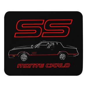 1988 シボレー モンテカルロ SS クラシックカー ギフト マウスパッド