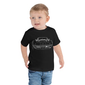 T-shirt à manches courtes pour tout-petit Chevy Corvette C3