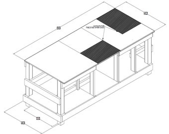 Pdf Mobile Project Center Workbench Plans Dewalt Kreg Etsy