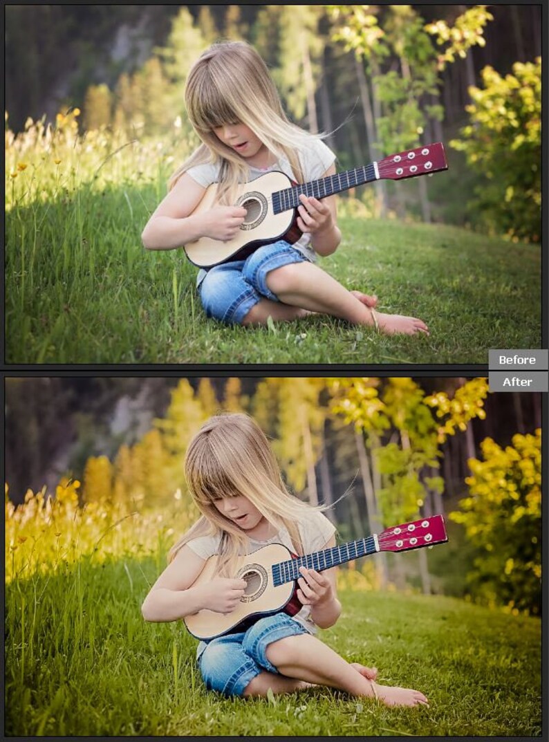 Lightroom Mobile Presets Summer Preset Vibrant colors Etsy